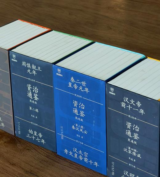 【特惠】《资治通鉴熊逸版》1-4辑，函套装，熊逸著，新星出版社2021-2024年，四辑总定价：1596元，四辑合售价：560元，可分售，单辑售价140元。微瑕，品9成。 商品图4
