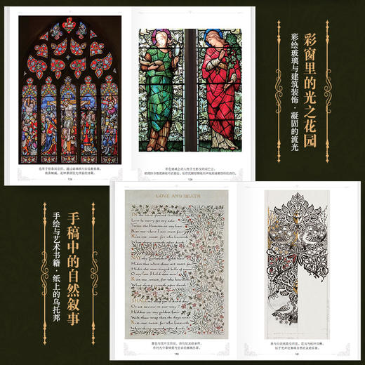 纹样博物馆 威廉莫里斯*纹样集 威廉莫里斯纹样图鉴花卉植物图案花纹纹样设计作品集英国复古纹样 商品图2