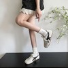 女鞋德训鞋配裙子春秋厚底单鞋宽头软底阿甘鞋平底内增高阿甘鞋35-40★娃娃优选 商品缩略图3