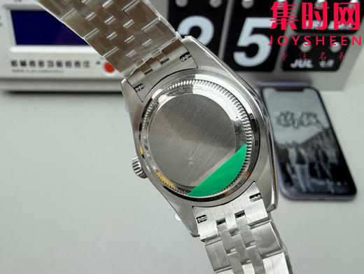劳力士GS日志型系列 女款28mm GS日志28系列 粉盘钻面 钻圈款 2671机 五珠带 女士腕表 商品图8