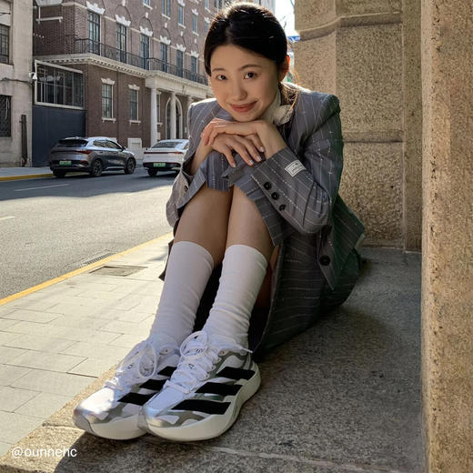Adidas阿迪达斯超轻稳定缓震回弹竞速美学马拉松跑鞋KI4782 商品图2