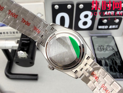 劳力士GS日志型系列 女款28mm GS日志28系列 贝母钻面 钻圈款 2671机 五珠带 女士腕表 商品图8