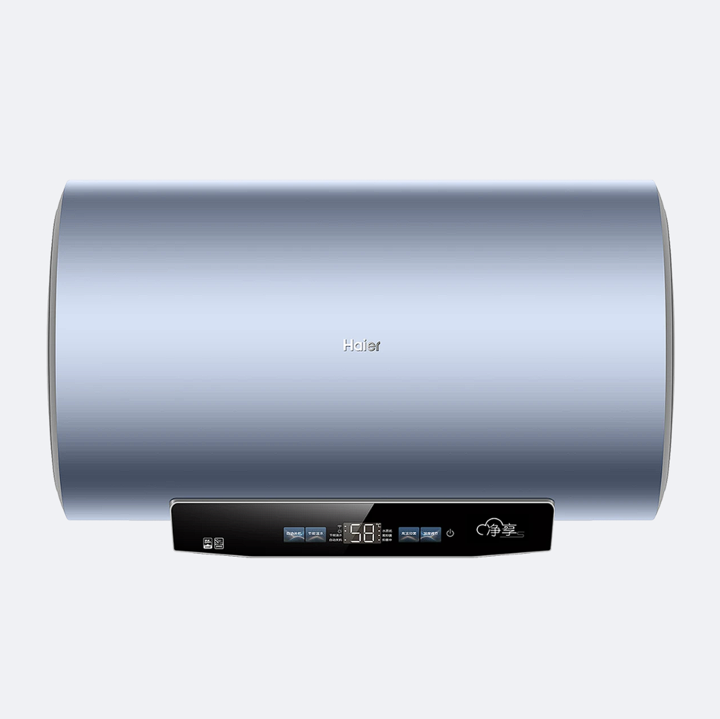 海尔 热水器 ES80H-D2S新U1 80升 电热沐浴器 横式 一级能效 加热管加热 智能APP控制 金刚无缝胆 WiFi智控 LED显示