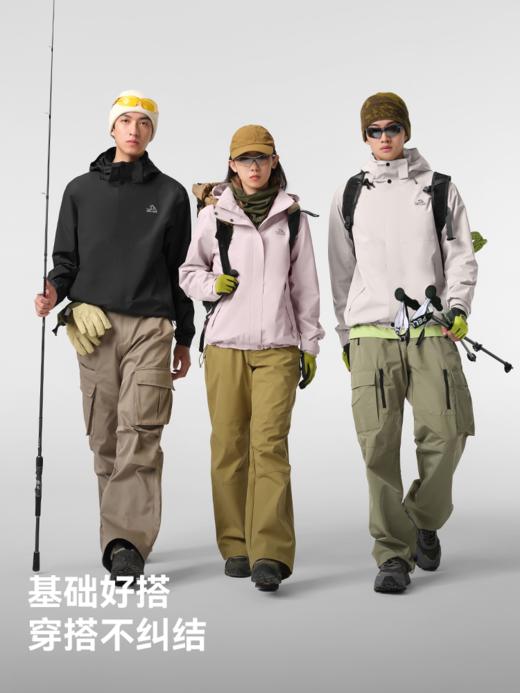 【峰壳】伯希和单层冲锋衣防暴雨轻量透湿户外登山外套女 124301002 商品图4