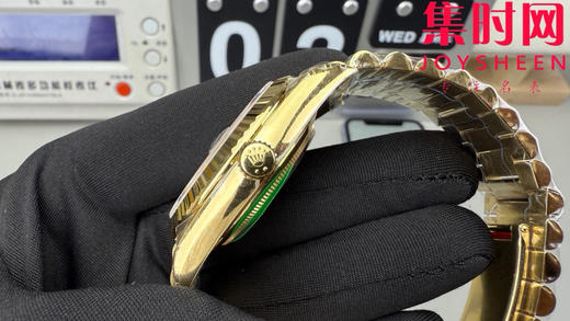 RC配重版 重量200克+ 烟熏绿DD 劳力士星期日历型系列 日志40mm 商品图5