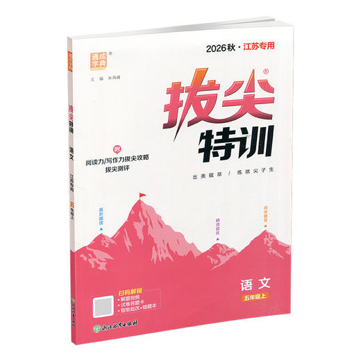 2026秋 拔尖特训 语文 人教版 部编版 五年级上 5上 同步提优训练专项练习一课一练 同步教辅 必刷题 通成学典天天练教辅 商品图1