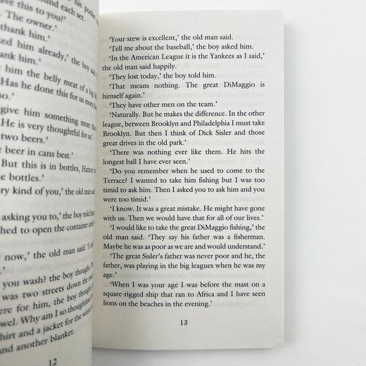 老人与海 英文原版小说 The Old Man and the Sea 海明威原著 Hemingway经典名著可搭追风筝的人The Kite Runner福尔摩斯 商品图3