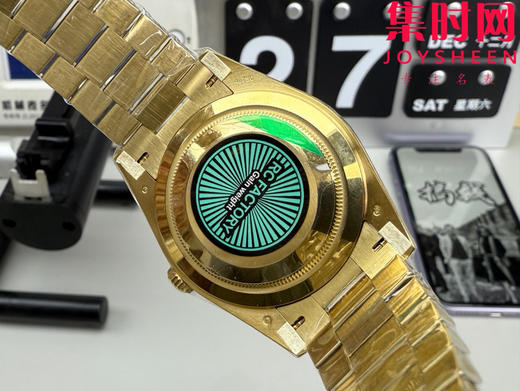 RC配重版 重量200克+ 黑冰糖DD 劳力士星期日历型系列 日志40mm 商品图8