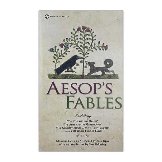 伊索寓言 英文原版 Aesop's Fables 203个故事英语经典文学小说名著正版进口书籍 英文版【经典文学读物】 商品图0