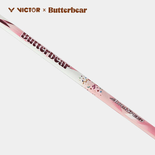 VICTOR威克多羽毛球拍全碳素ARS-Butterbear黄油小熊系列联名款速度型球拍 商品图5