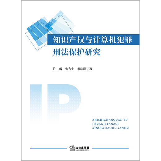 知识产权与计算机犯罪刑法保护研究  许乐 朱方宇 黄瑞阳著  法律出版社 商品图1