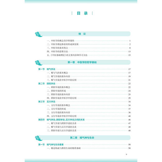 中医基础理论 第5五版 张光霁 曹继刚 十五五规划教材 全国高等学校中医药教育教材 供中医学 针灸推拿学等专业用 人民卫生出版社 商品图3