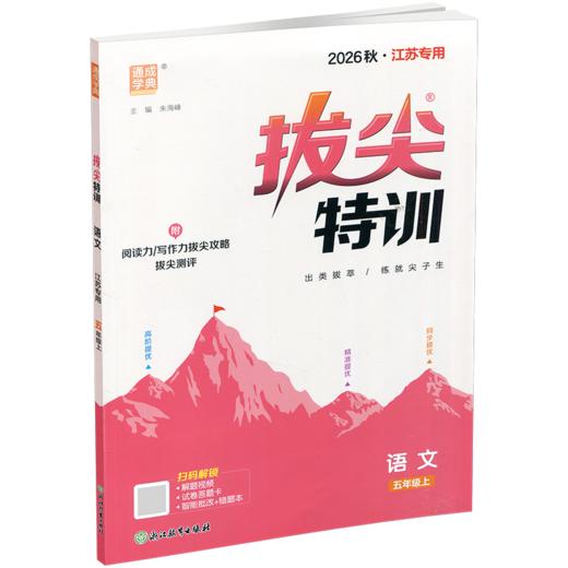 2026秋 拔尖特训 语文 人教版 部编版 五年级上 5上 同步提优训练专项练习一课一练 同步教辅 必刷题 通成学典天天练教辅 商品图2