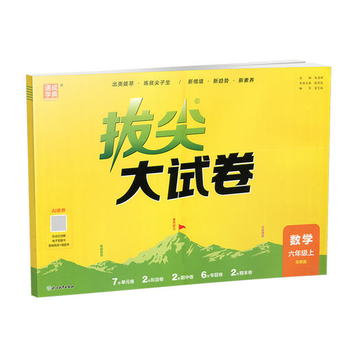 2026秋 拔尖/非常大试卷 数学 六年级上册 苏教版 拔尖试卷同步练习 6上 小学教辅 测试卷 含答案讲解视频 通成学典 商品图4