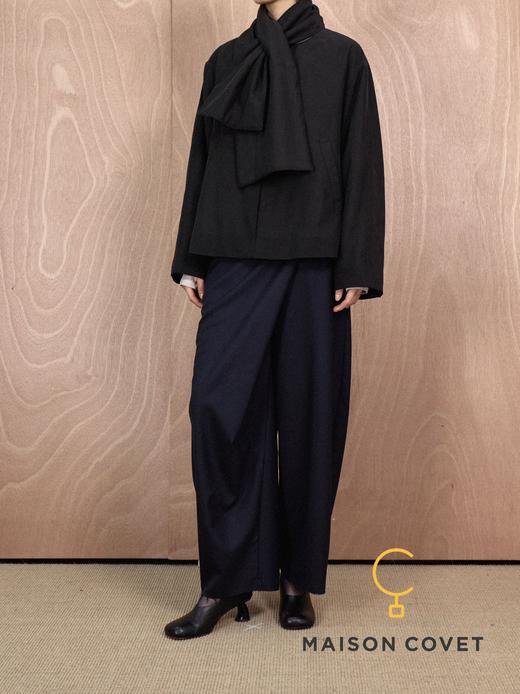 YEAREAST 羊毛结构感茧型裤 商品图1