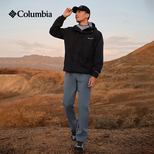 Columbia哥伦比亚户外男装防水冲锋衣运动徒步旅行夹克外套XE0082 商品图1