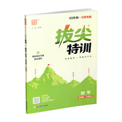 2026秋 拔尖特训 数学 苏教版 六年级上 6上 同步提优训练专项练习一课一练 同步教辅 必刷题 通成学典天天练教辅 商品图4