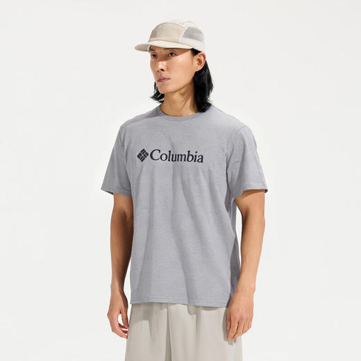 Columbia哥伦比亚T恤男26春夏户外休闲运动舒适棉质透气短袖AE4766039 商品图2