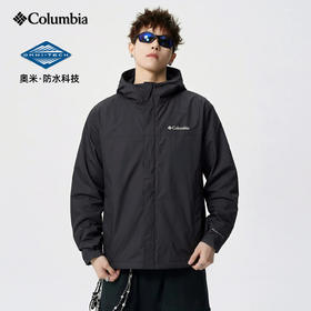 Columbia哥伦比亚单冲锋衣男秋季新款户外防水登山徒步夹克外套RE2433012
