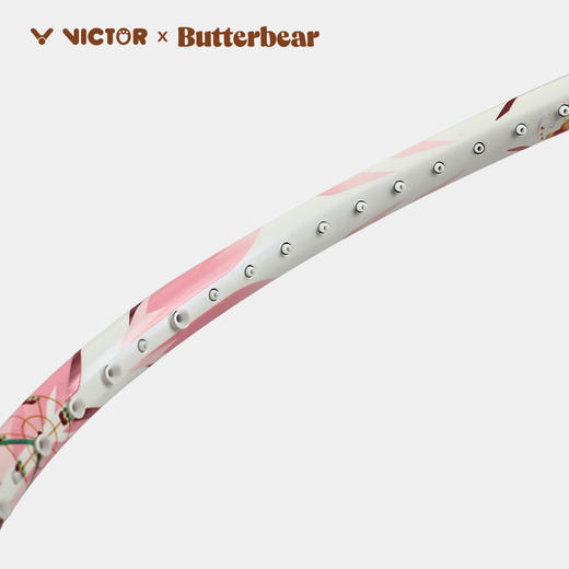 VICTOR威克多羽毛球拍全碳素ARS-Butterbear黄油小熊系列联名款速度型球拍 商品图4