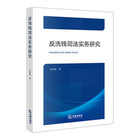 反洗钱司法实务研究   吴晓敏 著  法律出版社