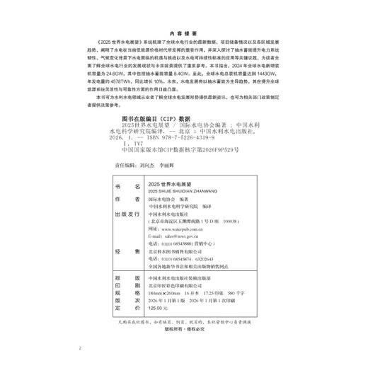 2025世界水电展望 商品图2