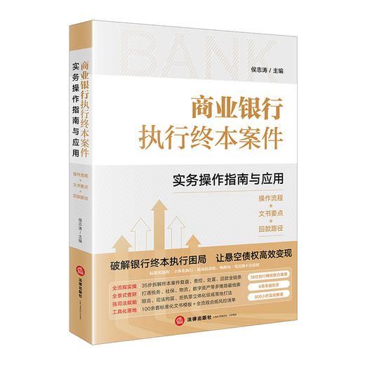 商业银行执行终本案件实务操作指南与应用  侯志涛 主编  法律出版社 商品图4