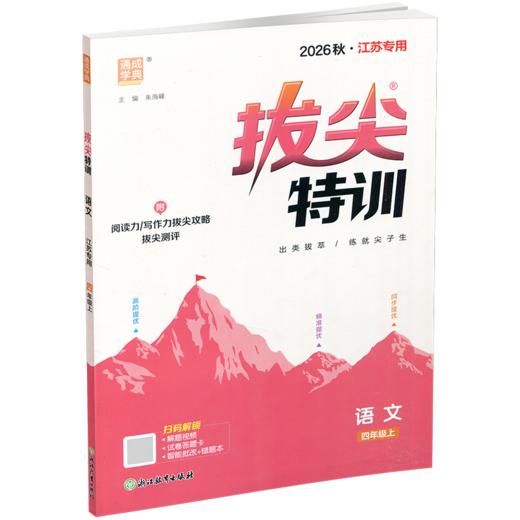 2026秋 拔尖特训 语文 人教版 部编版 四年级上 4上 同步提优训练专项练习一课一练 同步教辅 必刷题 通成学典天天练教辅 商品图4