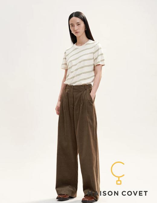 WHM 灯芯绒双褶长裤 商品图1