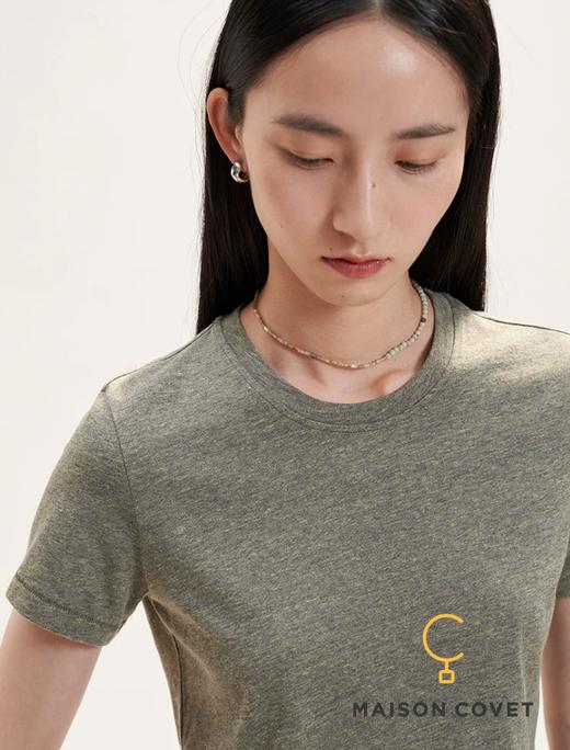 WHM 羊毛混色针织布短袖 商品图1
