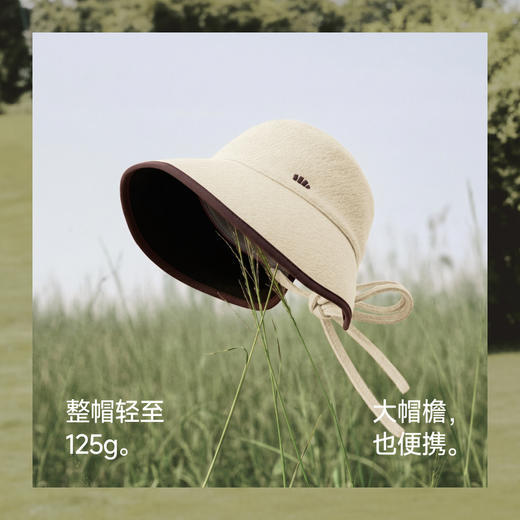 【蕉下精选】蕉下毛呢侧脸防晒帽PM04926 商品图4
