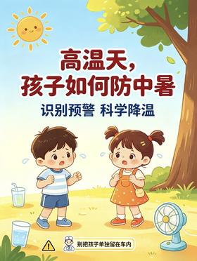 夏日警报：孩子比成人更容易中暑！如何判断与应对一文说清