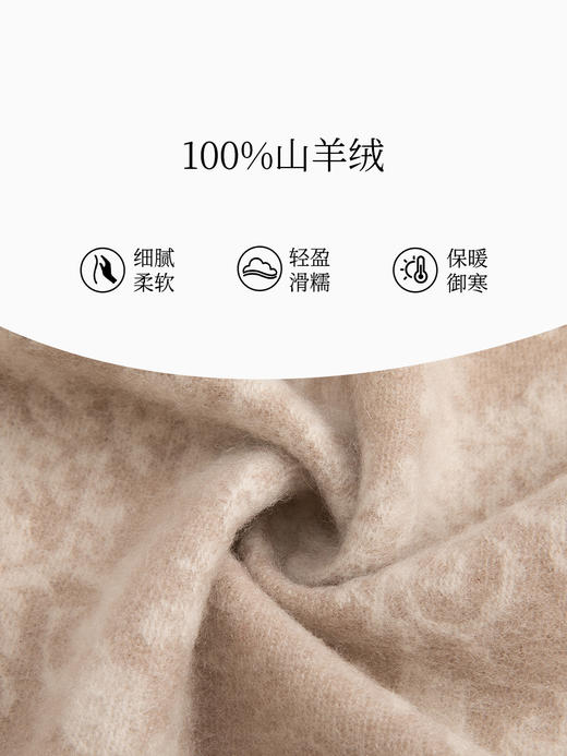万事利羊绒围巾-知岁 商品图8
