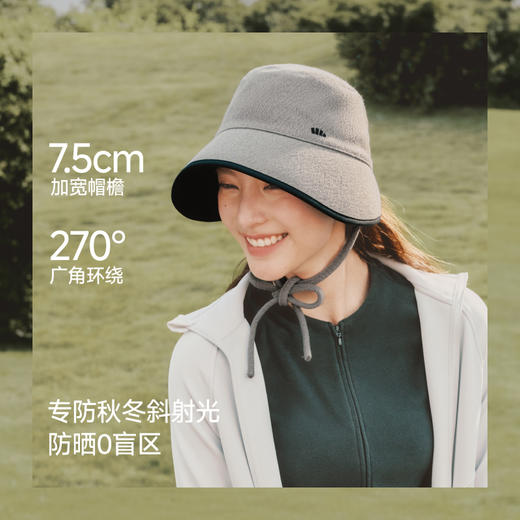 【蕉下精选】蕉下毛呢侧脸防晒帽PM04926 商品图1
