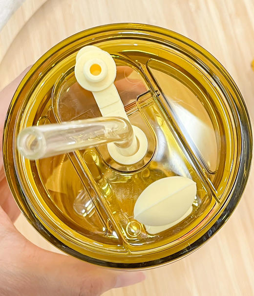 康宁•心悦双饮琥珀高硼硅杯子500ml 商品图3
