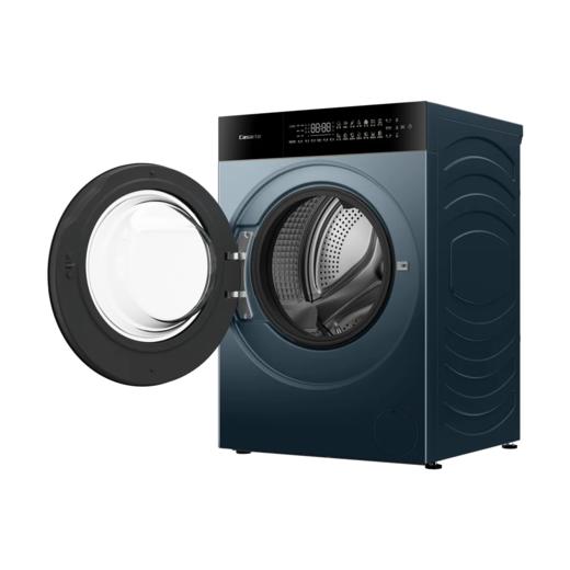 卡萨帝 洗衣机 CE B10LWDBLKU1 锡兰青 10公斤 滚筒洗衣机 设计师系列 直驱变频 一级能效 洗净比1.28 渗锌钢板 LED显示 双智投 上排水 前开式 全自动 不锈钢内筒 商品图2