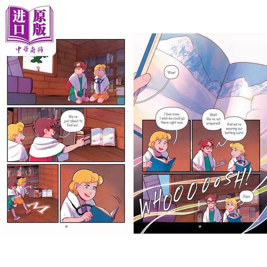 【中商原版】Magic Tree House 神奇树屋桥梁漫画1-8 共8册 儿童图画图像小说 英文原版 进口读物 漫画故事 6岁以上 魔法树屋 商品图1