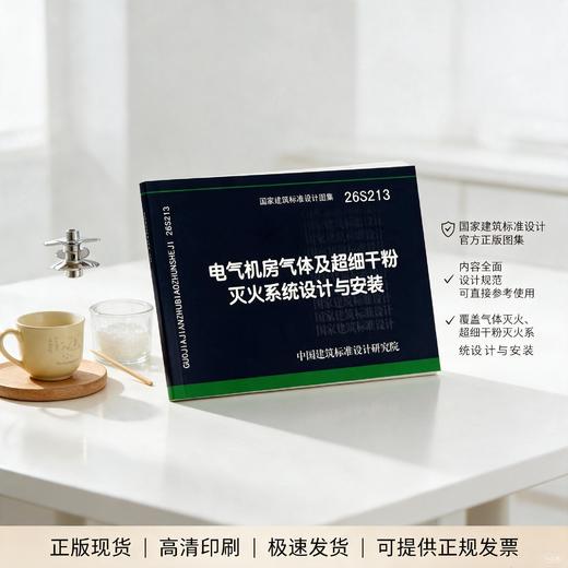 26S213 电气机房气体及超细干粉灭火系统设计与安装 商品图2