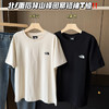 北/面后背山峰印花贴布短袖T恤0711 商品缩略图2