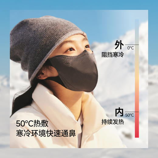 【26新品】Beneunder舒鼻通发热口罩EC017（10枚装） 商品图2