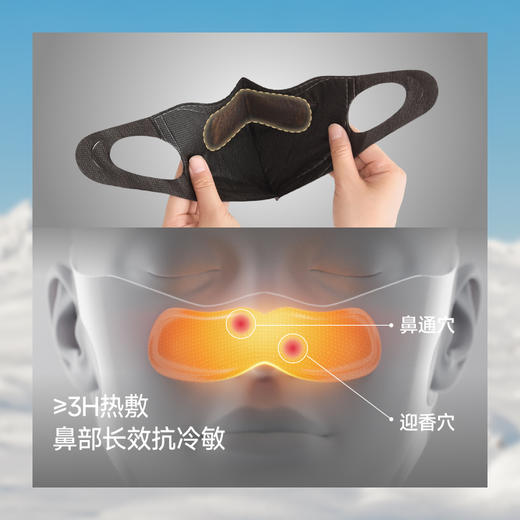 【26新品】Beneunder舒鼻通发热口罩EC017（10枚装） 商品图3