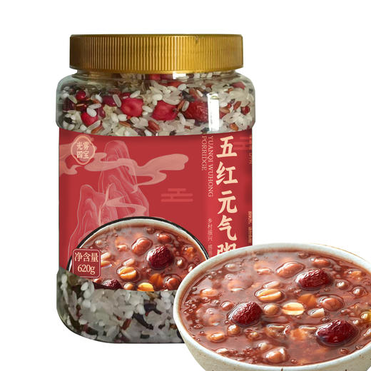 光雾四宝五红元气粥620g 商品图0