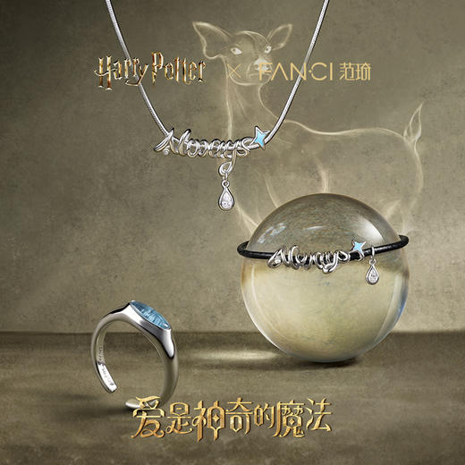 Fanci范琦×哈利波特联名系列Always戒指新款单戒送女友生日礼物 商品图1