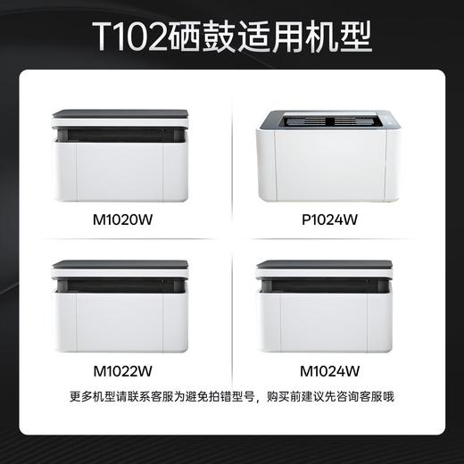 绘威T102硒鼓适用得力M1020W硒鼓M1022W M1024W P1020W P1022W打印机硒鼓墨盒 商品图2