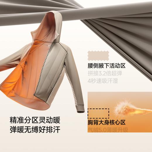 【26新品】蕉下男士分区弹力气绒外套（连帽、中暖）CL018 商品图1
