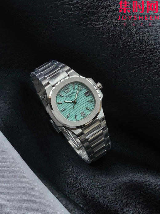 RRR百达翡丽鹦鹉螺7010系列 蒂芙尼蓝 女士石英腕表 表径32mm 原版起模还原数据 达到全部精细对版 商品图4