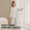 【宝宝服饰】嫚熙纯棉儿童家居服女童睡衣套装初秋长袖长裤小公主风衣服 商品缩略图3