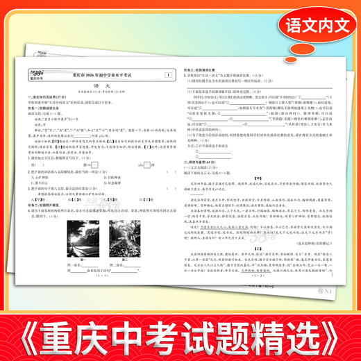 【天利38套】2027重庆中考试题精选--（全） 商品图11