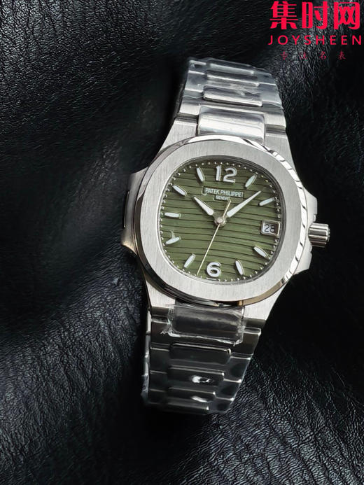 RRR百达翡丽鹦鹉螺7010系列 橄榄绿 女士石英腕表 表径32mm 原版起模还原数据 达到全部精细对版 商品图5