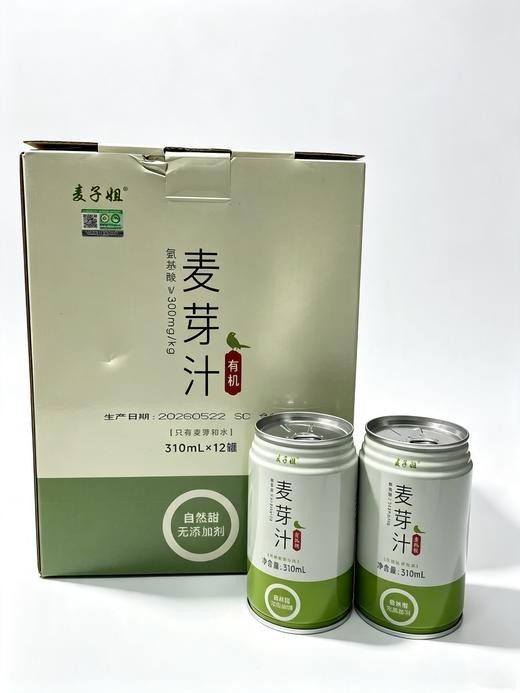 有机麦芽汁310ml/罐*12罐/箱（发酵型 富含氨基酸）| 福建 商品图0